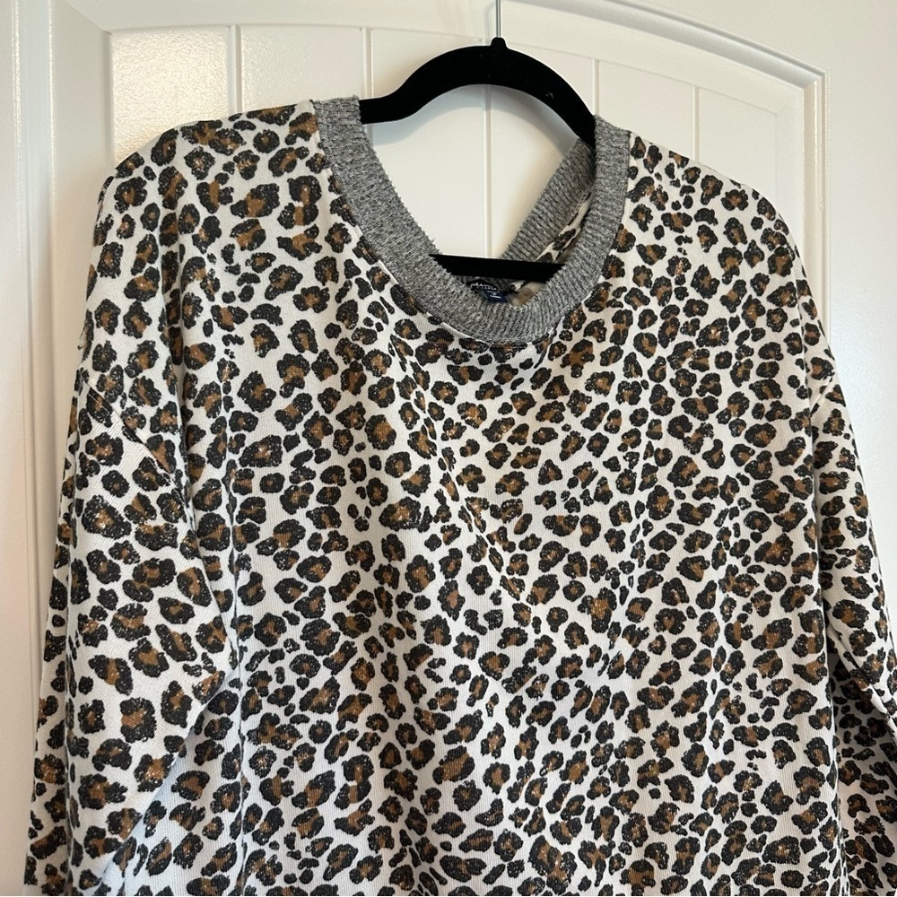 COZY soft and supple animal print sweatshirt, beautiful condition size XL - Picture 3 of 10